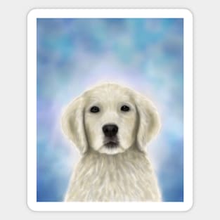 Dog 155 Golden Retriever Magnet